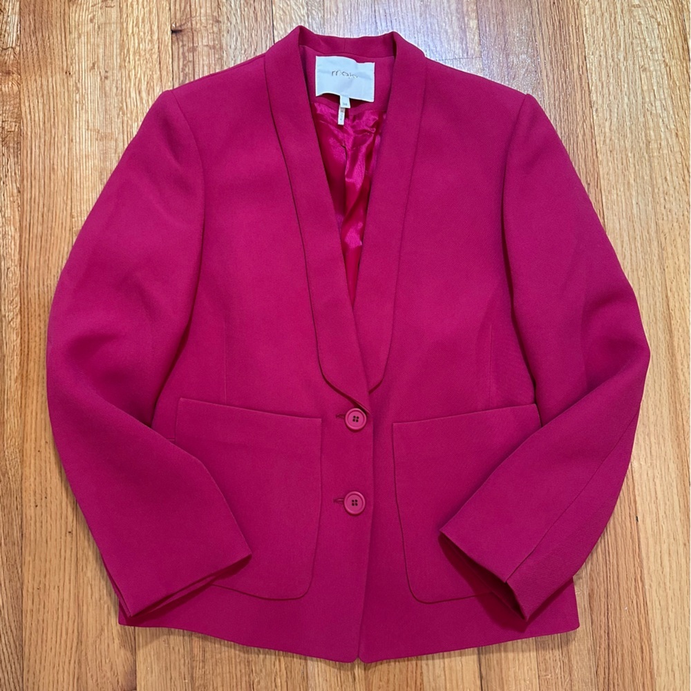 Maje Paris blazer hot pink Jacket Size 38 Us M